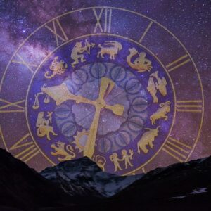 starry sky, star sign, clock, dial gold, dial, astrology, astrology, astrology, astrology, astrology, astrology
